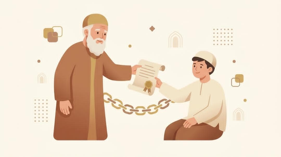 الإجازة بالسند
